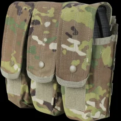 Condor Outdoor Triple AK/AR Mag Pouch - Scorpion OCP
